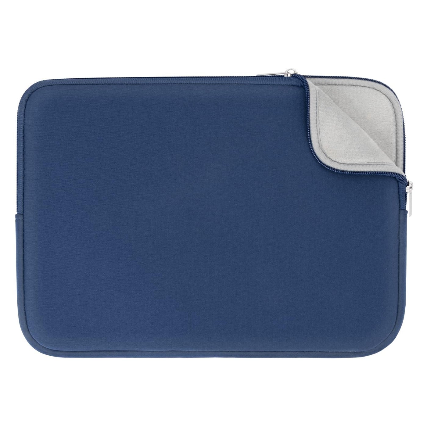 RAINYEAR 15.6 Inch Laptop Sleeve Protective Case Soft Lining Zipper Cover Padded Carrying Bag Compatible with 15.6" Notebook Computer Ultrabook Chromebook (Navy Blue, Upgraded Version)